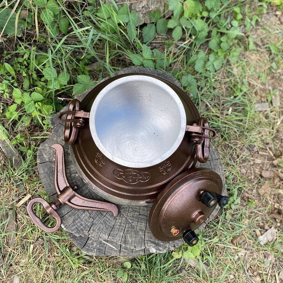 Афганський казан  RASKO BABA 12л комбінований алюміній - зображення 5