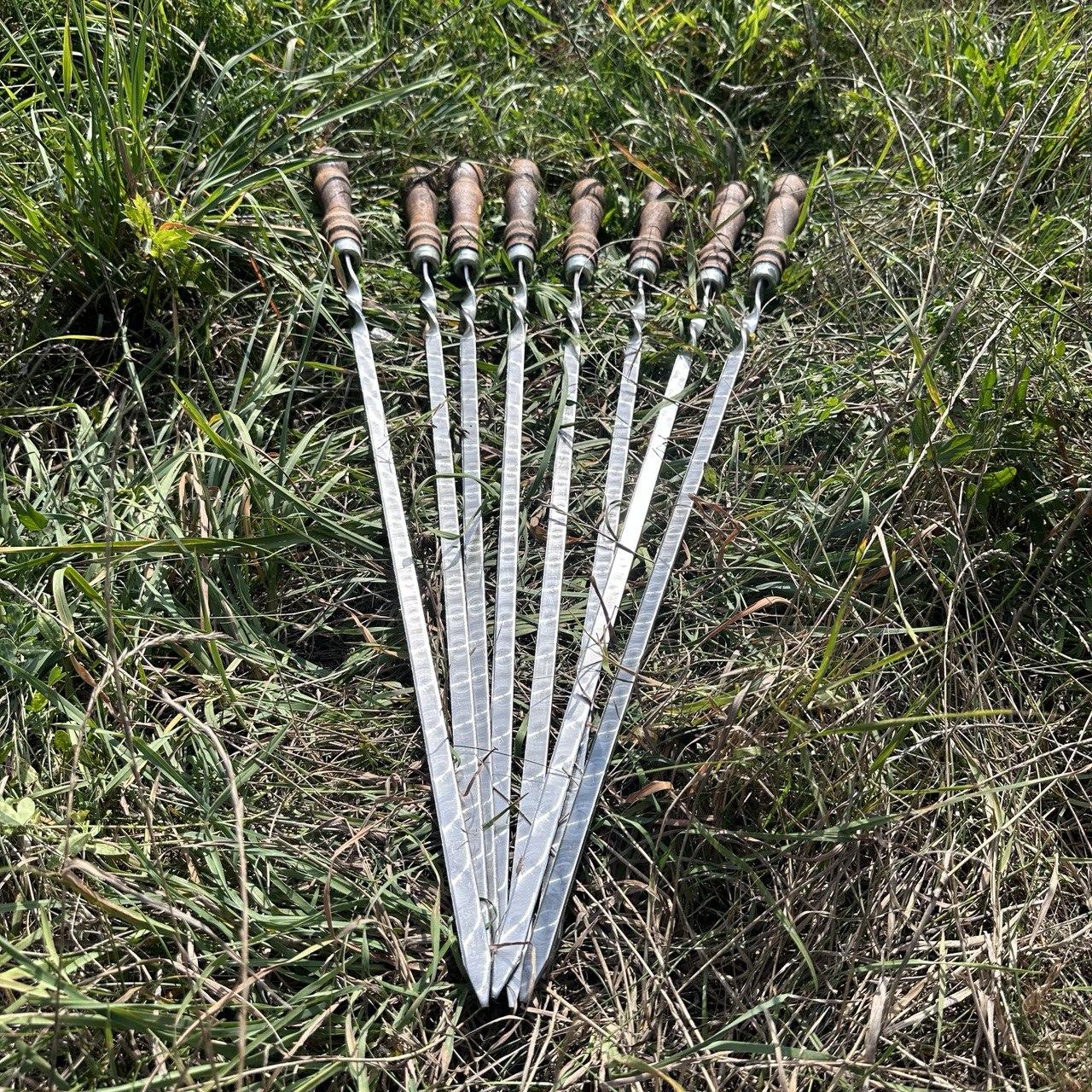 Набор шампуров 8шт в чехле - зображення 3