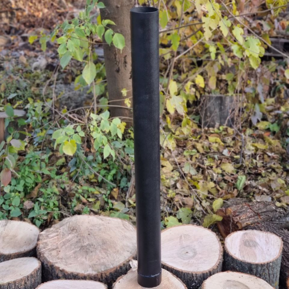 Труба для буржуйки 40 см (сталь 1 мм)