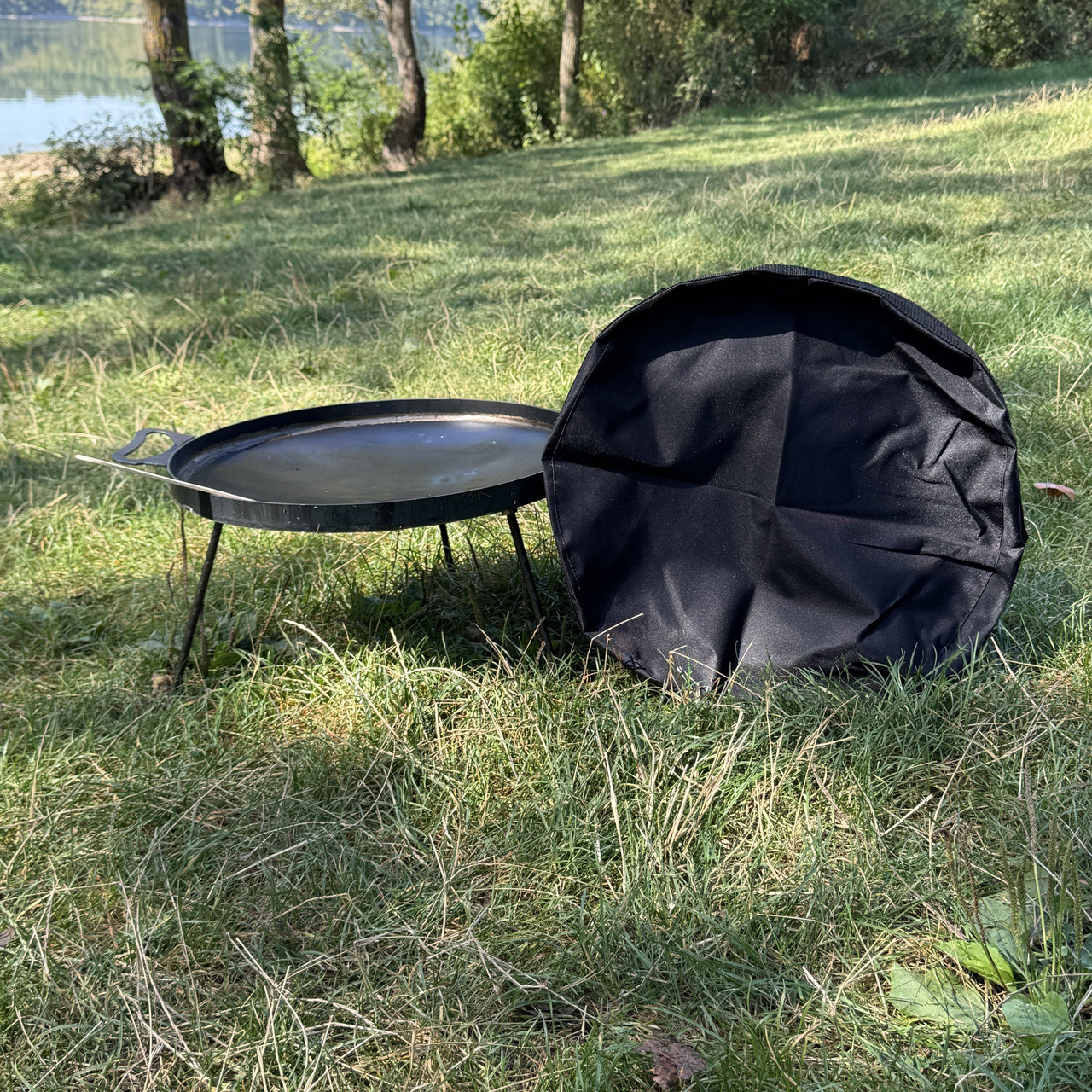 Сковорідка з диску 60см з кришкою та чохлом - зображення 4