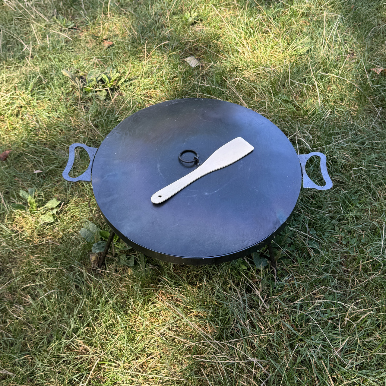 Сковорідка з диску 30см з кришкою - зображення 3