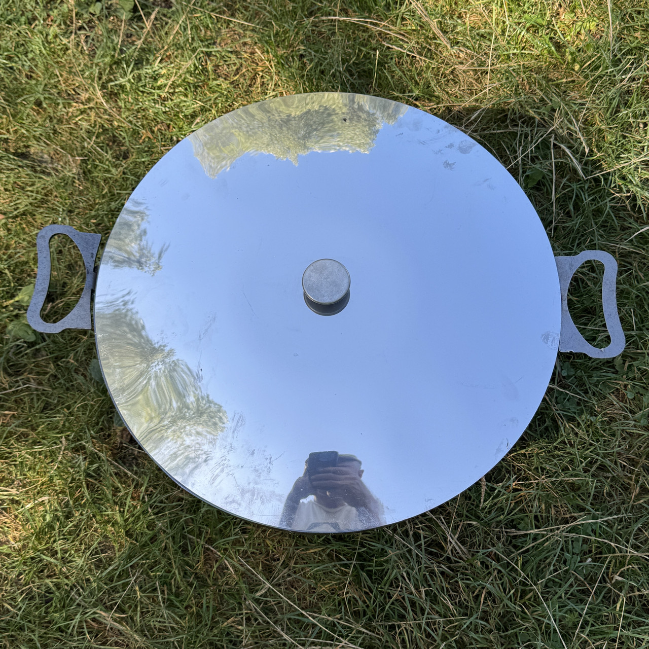 Сковорідка з диску 60 см з кришкою нержавійкою та чохлом - зображення 2