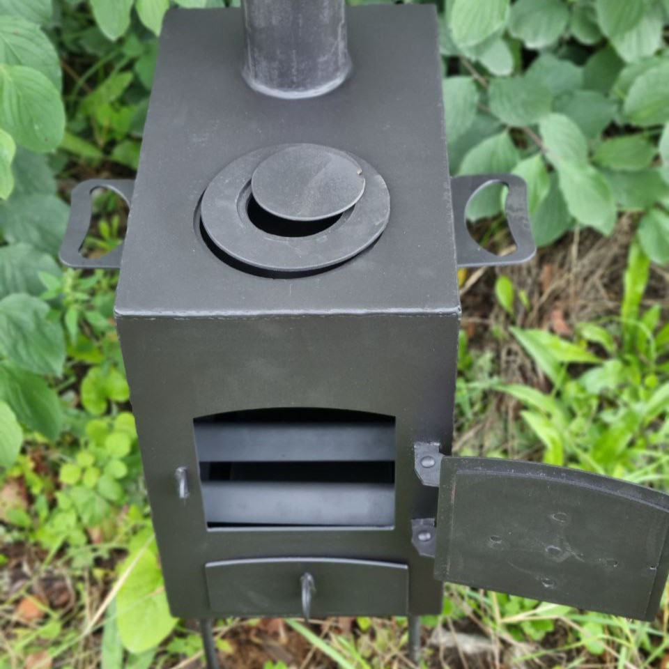 Буржуйка Дачна 3мм, для опалення 30кв. метрів - зображення 2