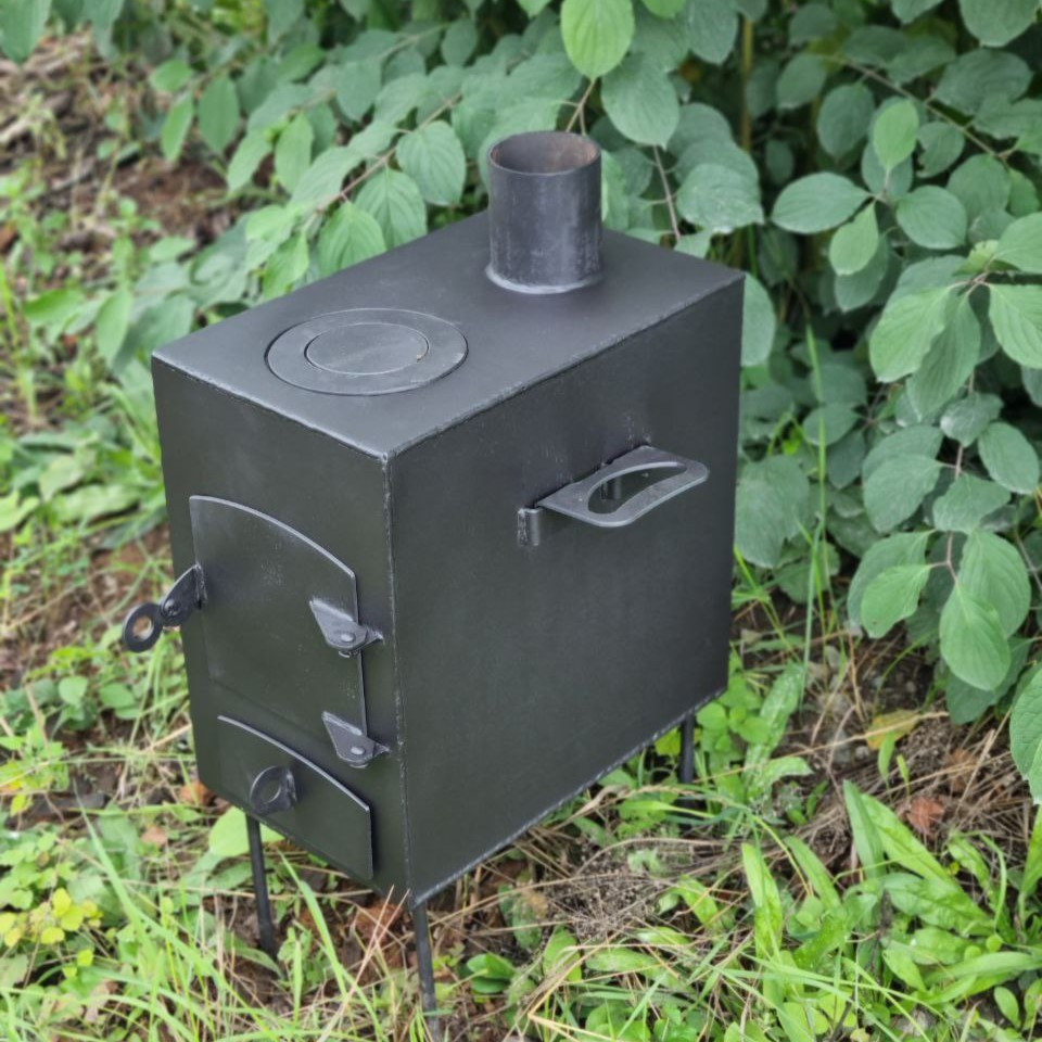 Буржуйка Дачна 3мм, для опалення 30кв. метрів - зображення 3