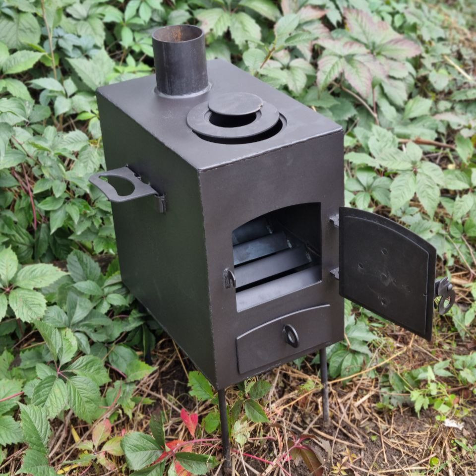 Буржуйка Дачна 3мм, для опалення 30кв. метрів - зображення 4