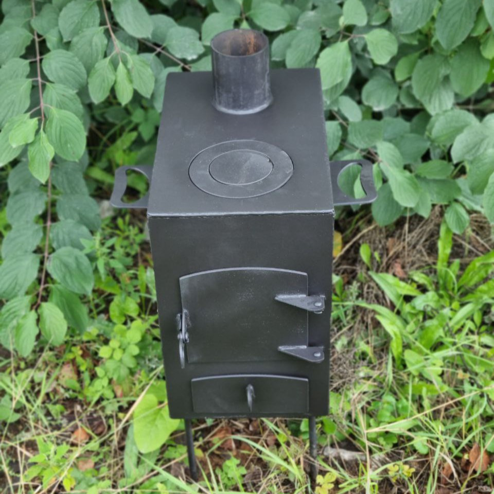 Буржуйка Дачна 3мм, для опалення 30кв. метрів - зображення 5