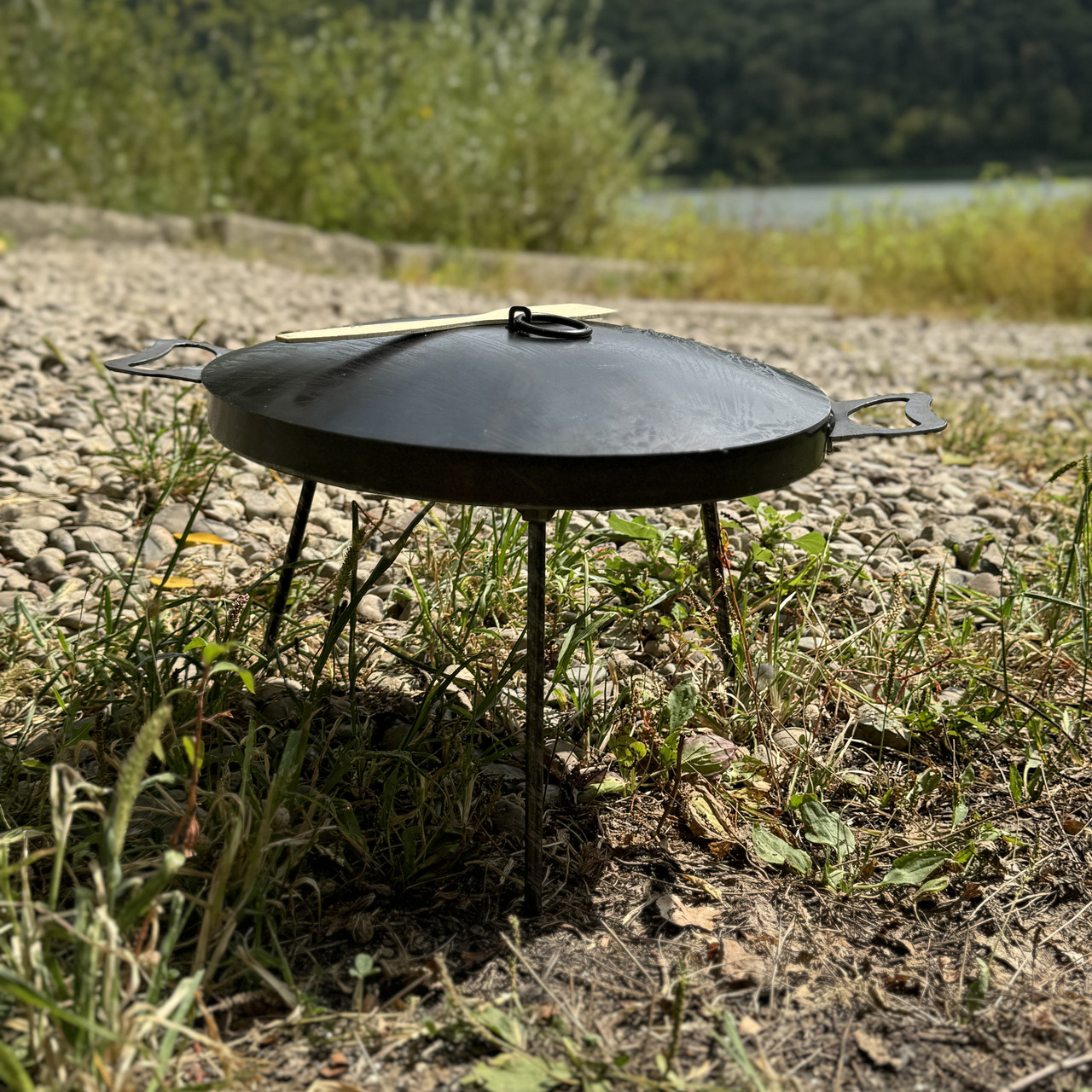 Сковорідка з диску 50см з кришкою - зображення 3