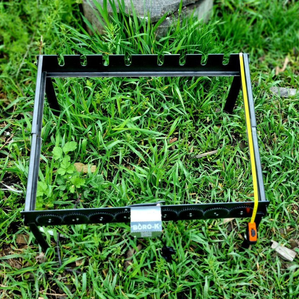 Авто-барбекю на 6 шампурів з регулюванням ширини та з'ємними ніжками - зображення 2