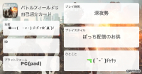 ■━⊂(　・∀・) 彡 ｶﾞｯ☆`Д´)ﾉさんの自己紹介カード