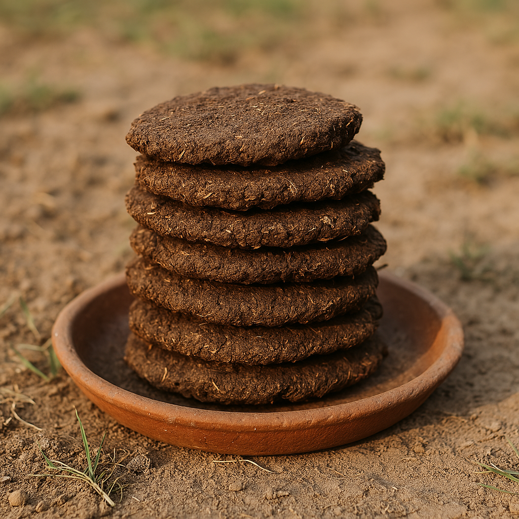 cow-dung-cake