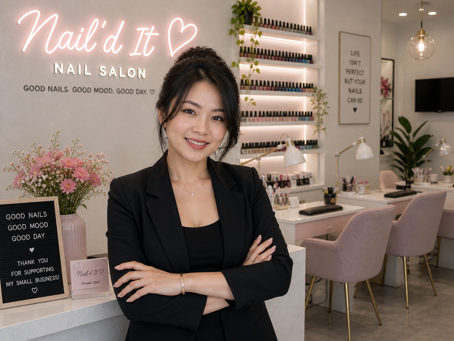 Beauty brand product packaging