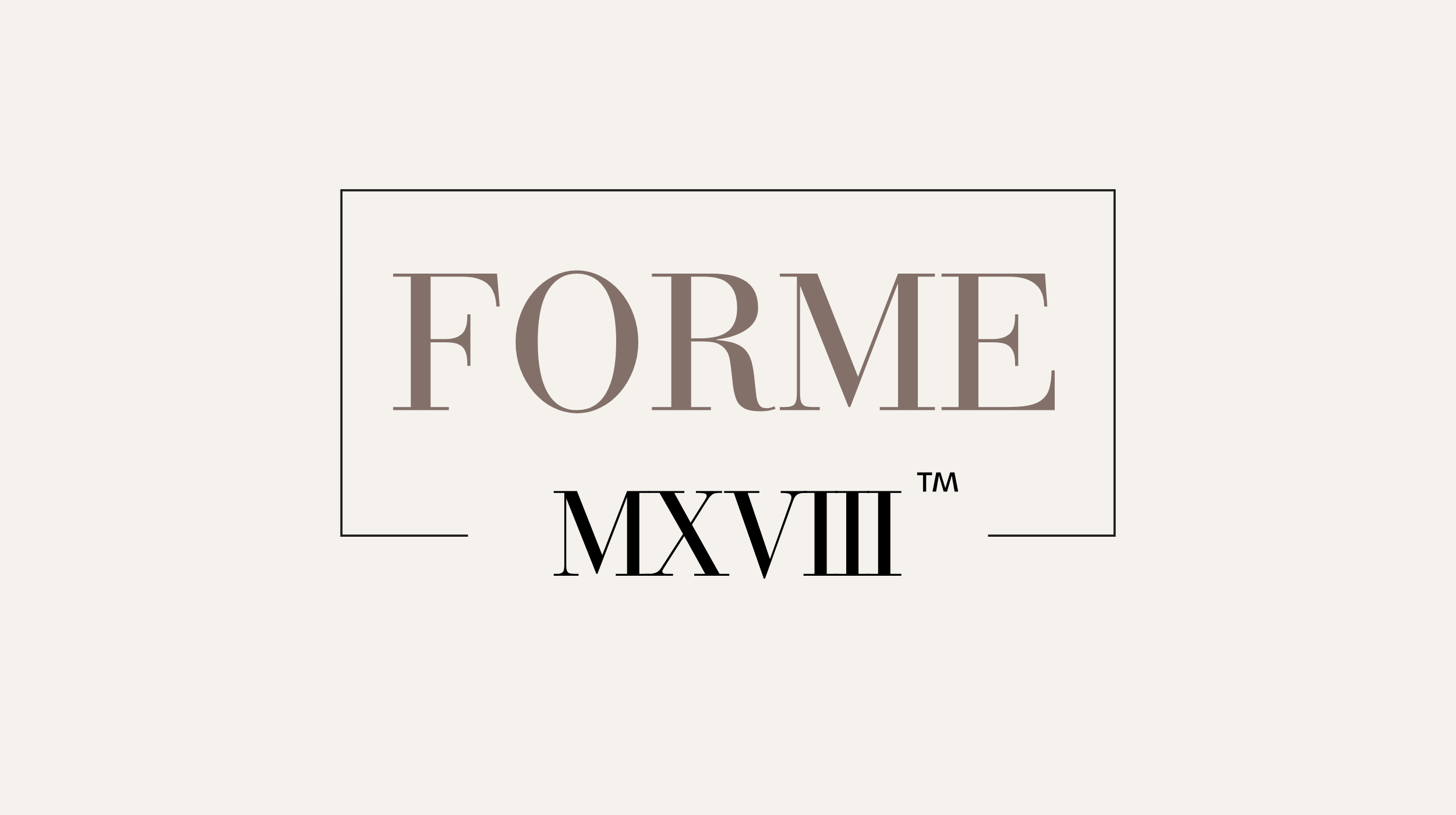 FORME MXVIII