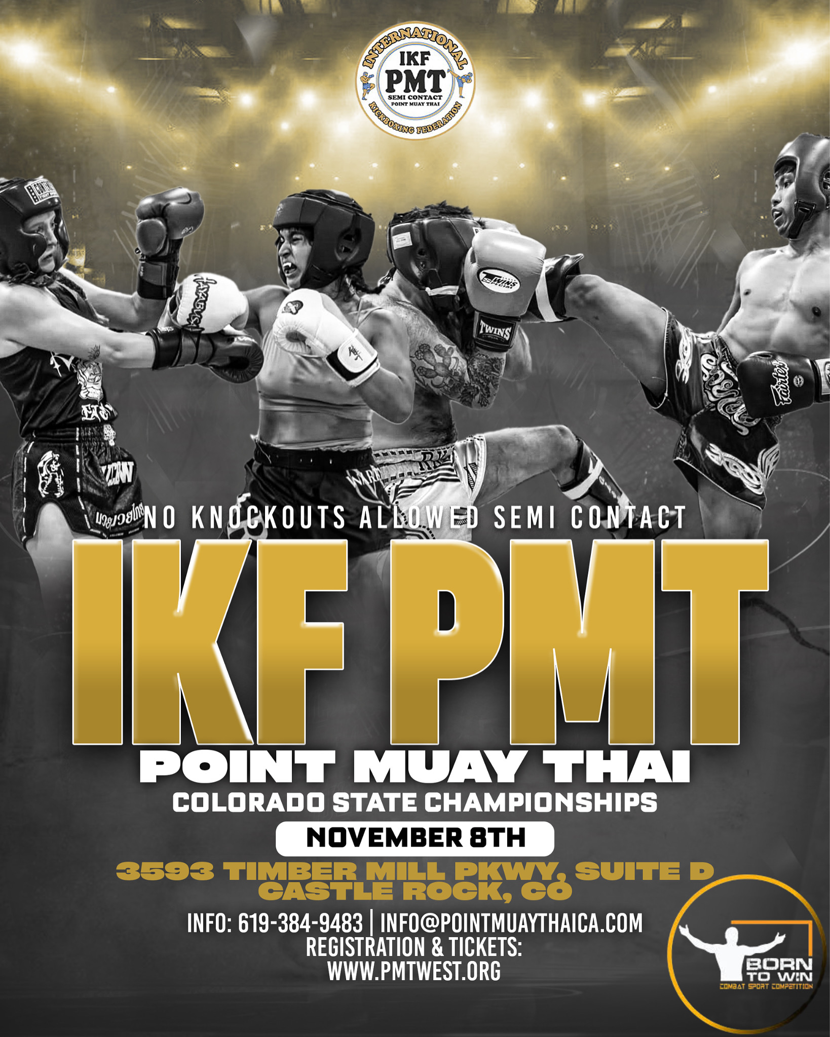 IKF Point Muay Thai, Colorado State Championships