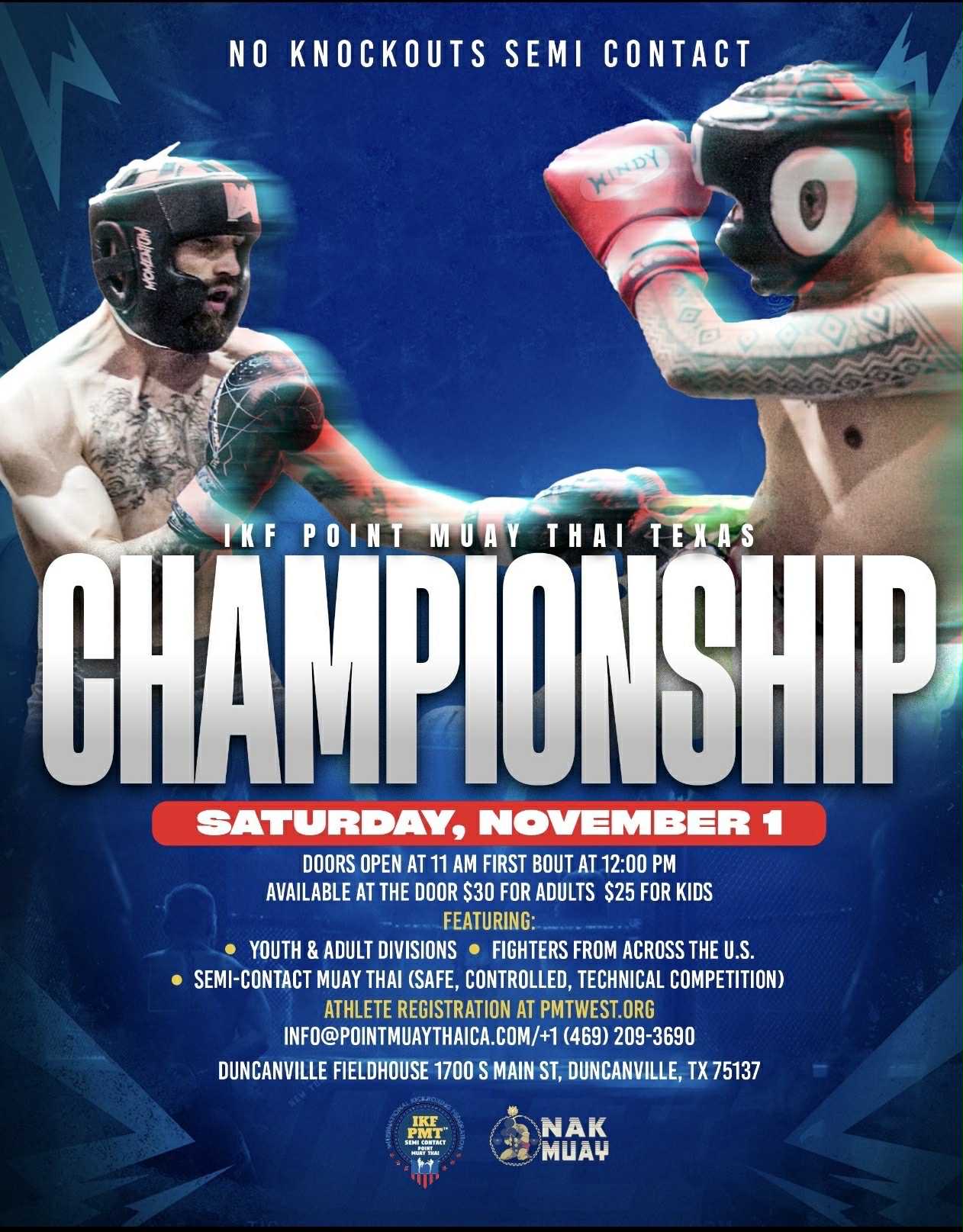 IKF PMT DALLAS championship 
