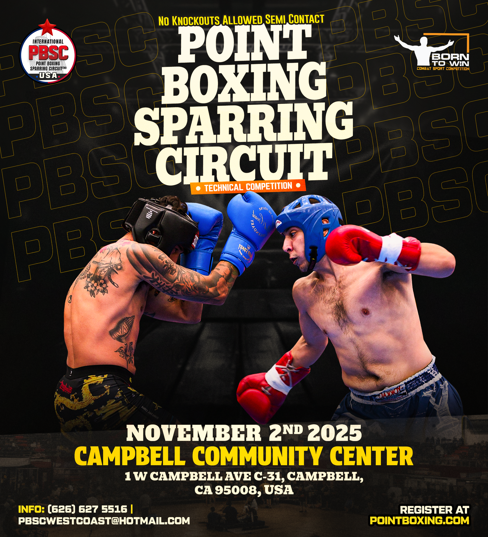 PBSC POINT BOXING SPARRING CIRCUIT - BAY AREA