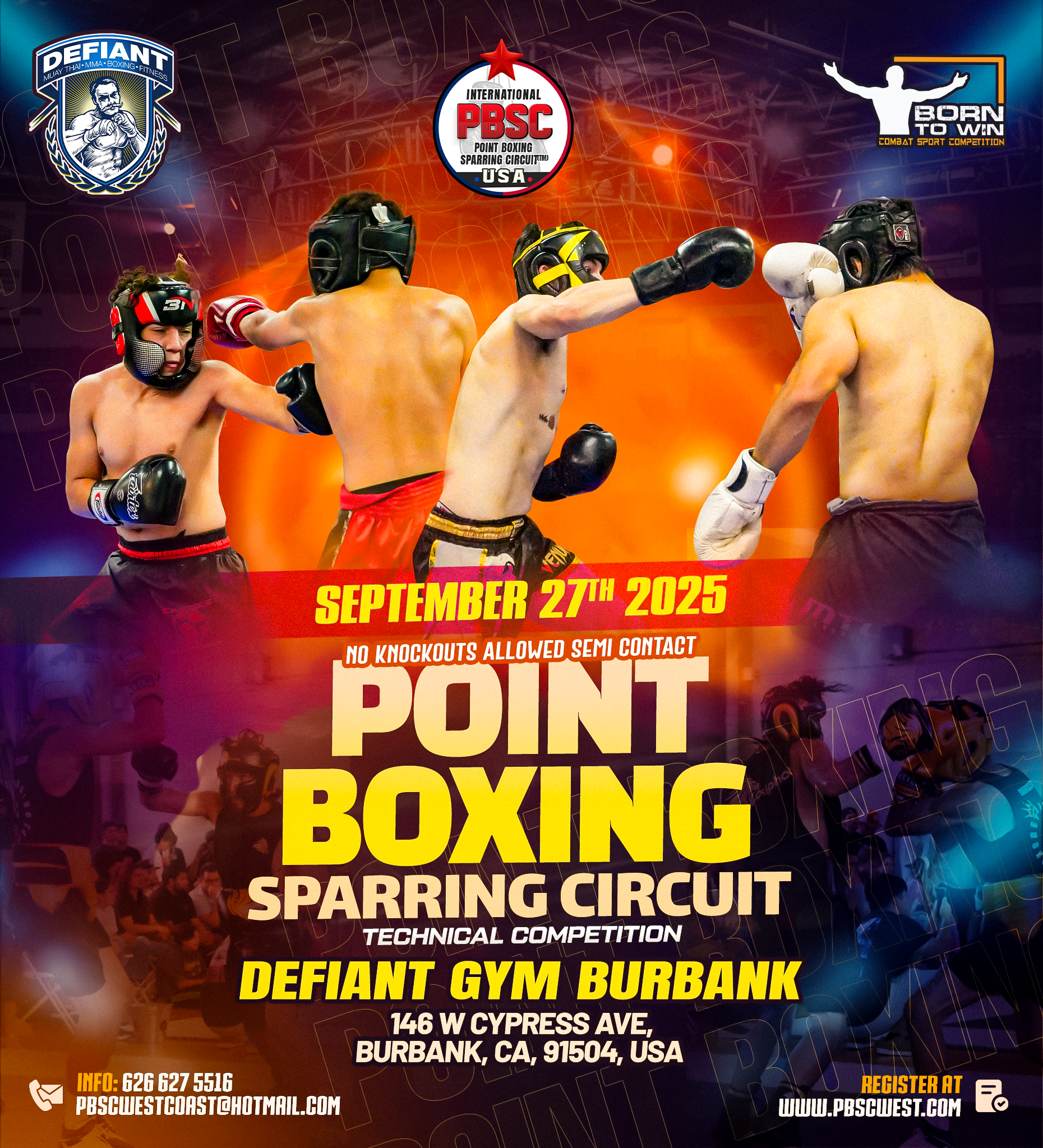 PBSC POINT BOXING SPARRING CIRCUIT - BURBANK, CA