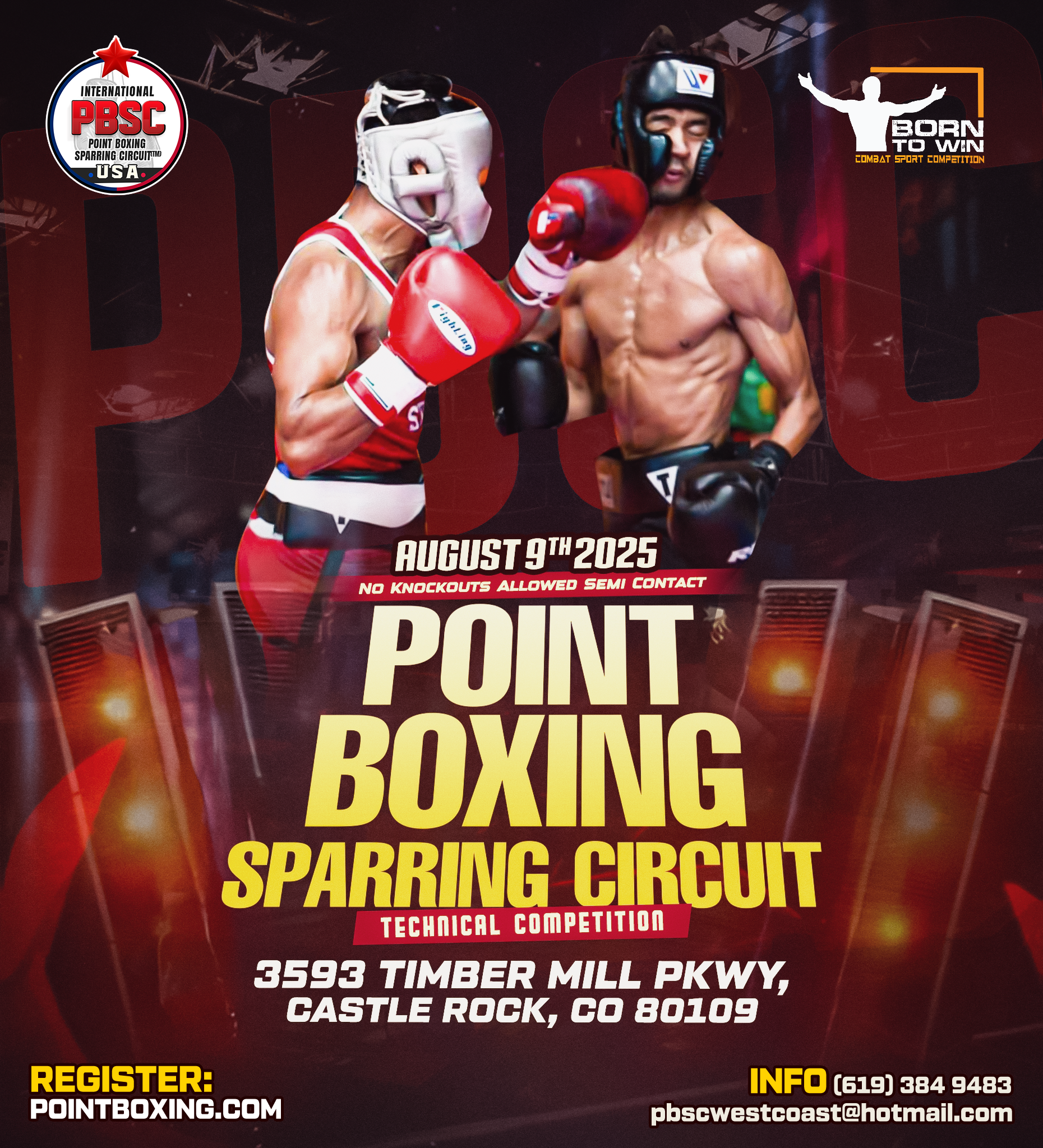 PBSC POINT BOXING SPARRING CIRCUIT - CASTLE ROCK, CO