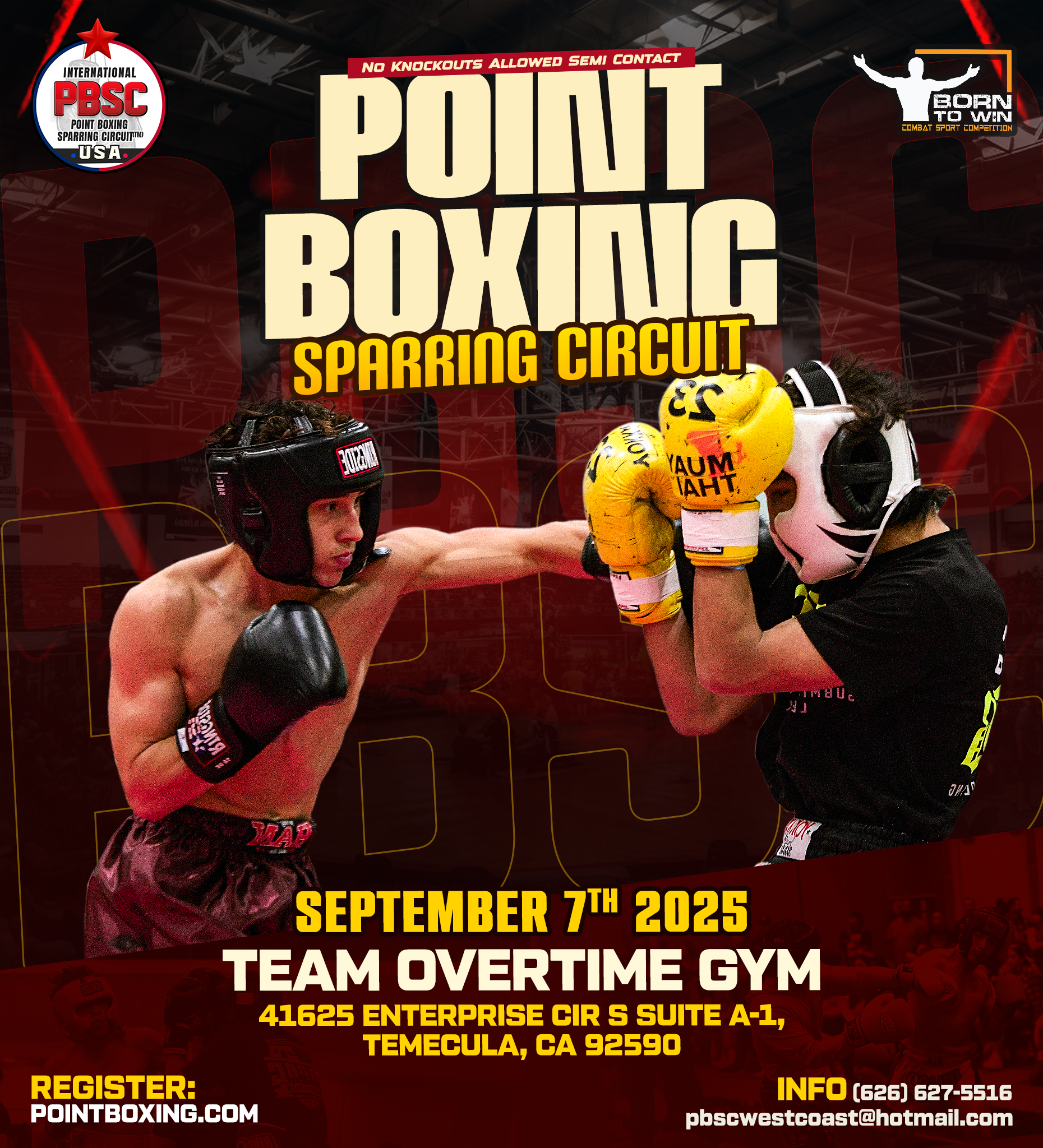 PBSC POINT BOXING SPARRING CIRCUIT - TEMECULA, CA