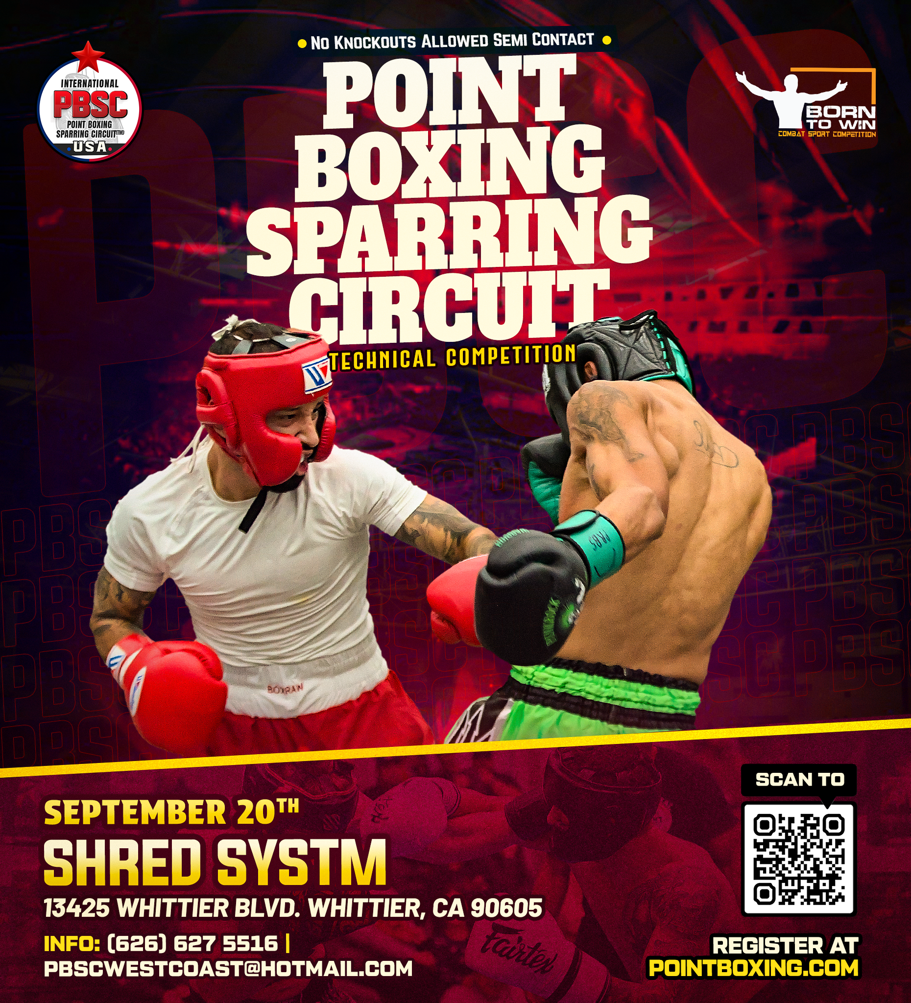 PBSC POINT BOXING SPARRING CIRCUIT - WHITTIER, CA