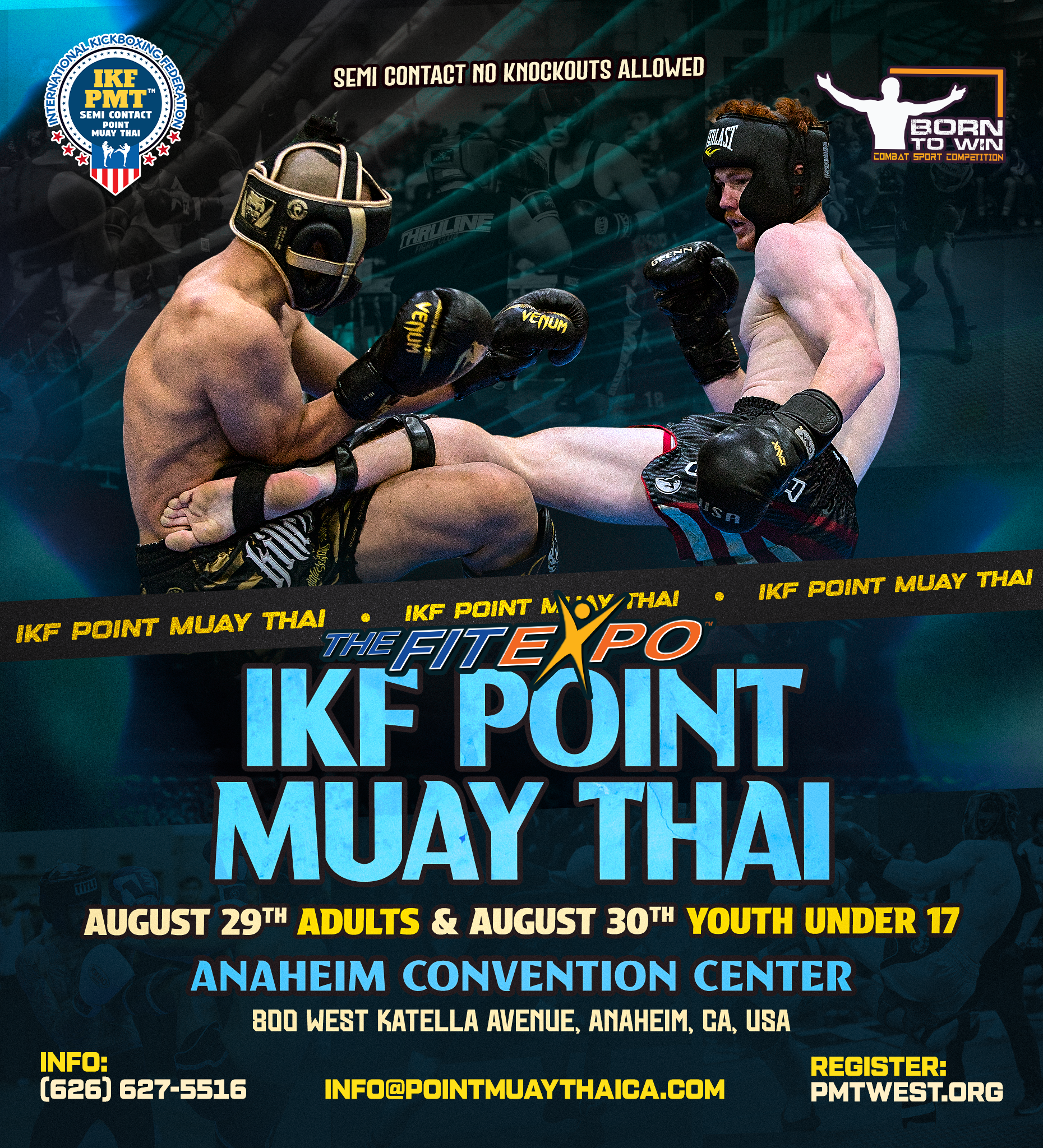 IKF POINT MUAY THAI - FIT EXPO - ANAHEIM, CA