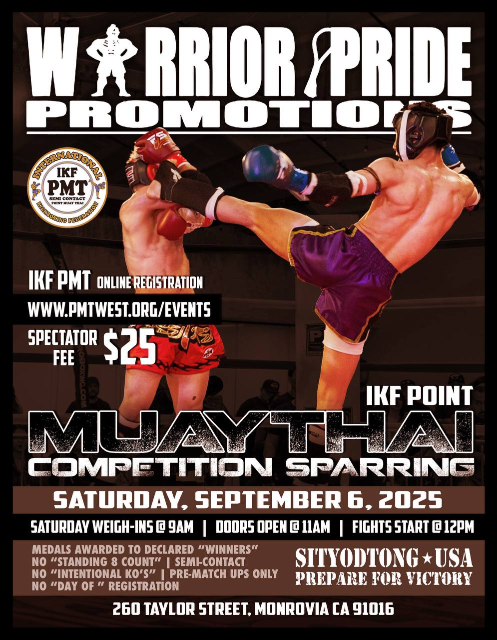 IKF POINT MUAY THAI - MONROVIA, CA