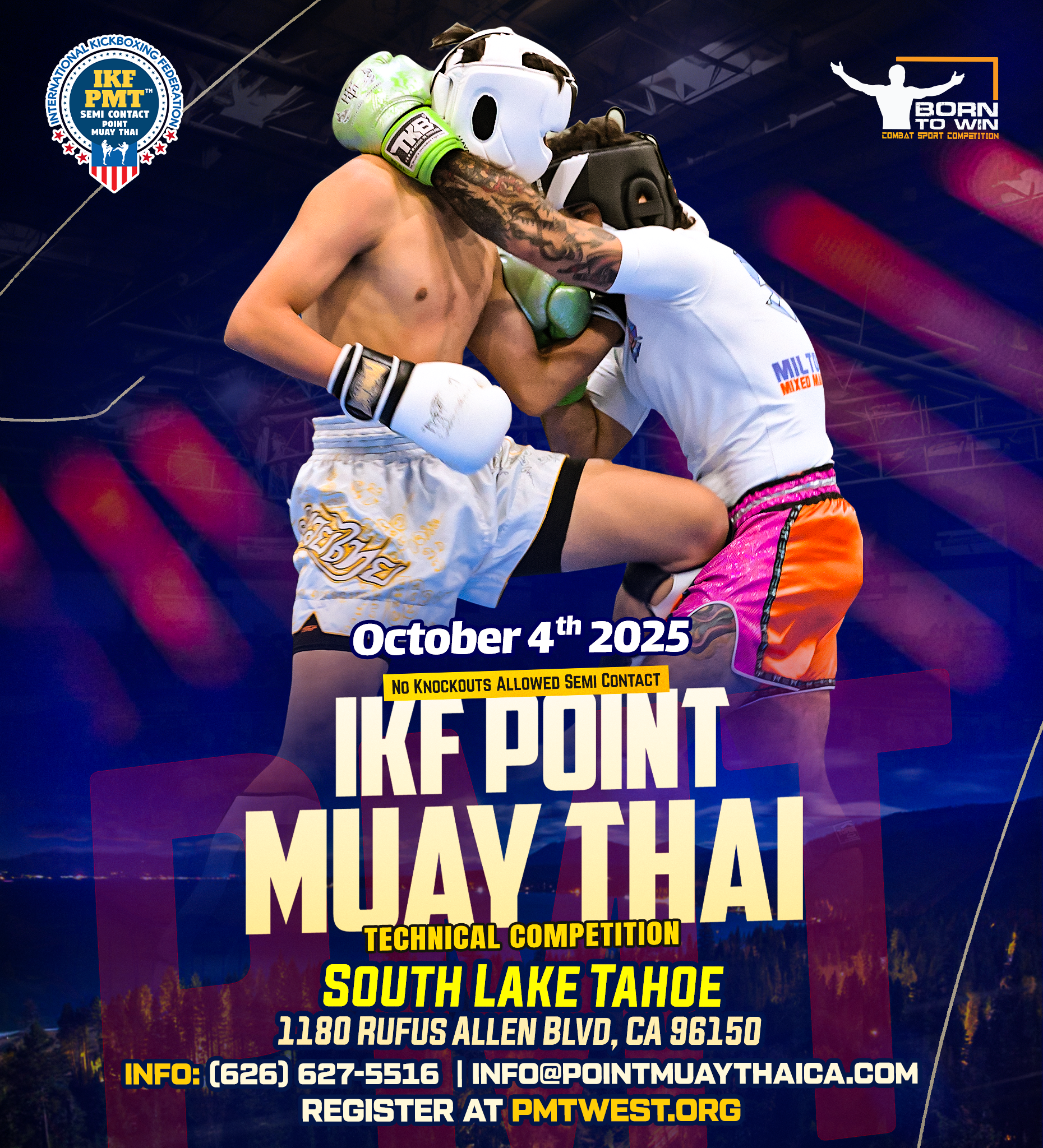 IKF POINT MUAY THAI - SOUTH LAKE TAHOE, CA
