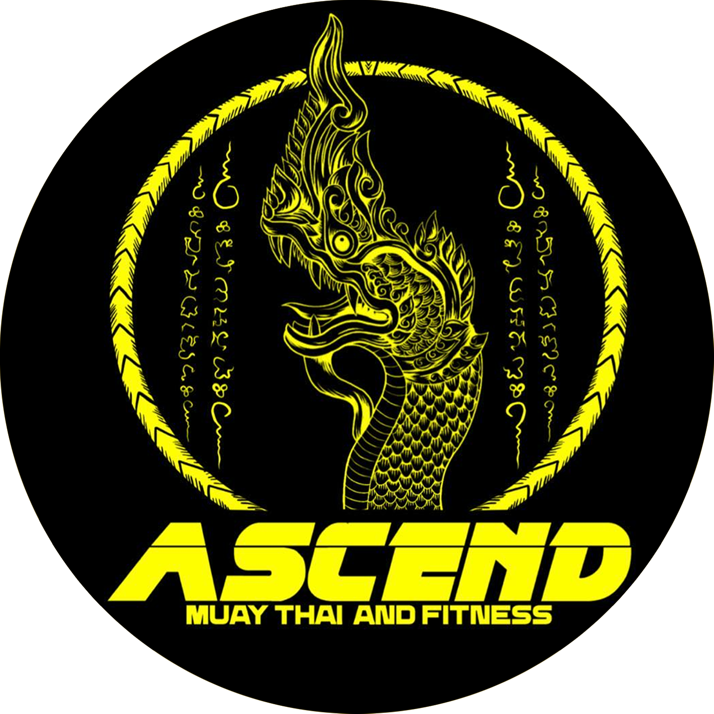 ASCEND MUAY THAI logo