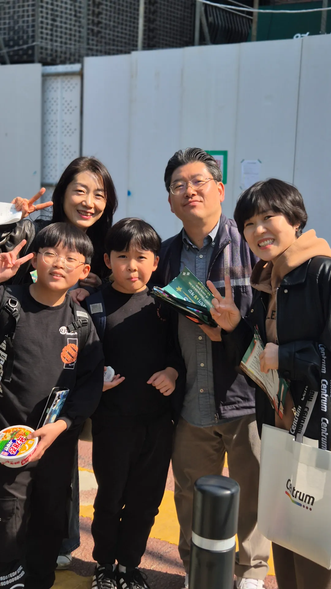 4월 2일 (목) 송천초 젭스 홍보 및 전도 (선명이 도윤이와 함께^^)