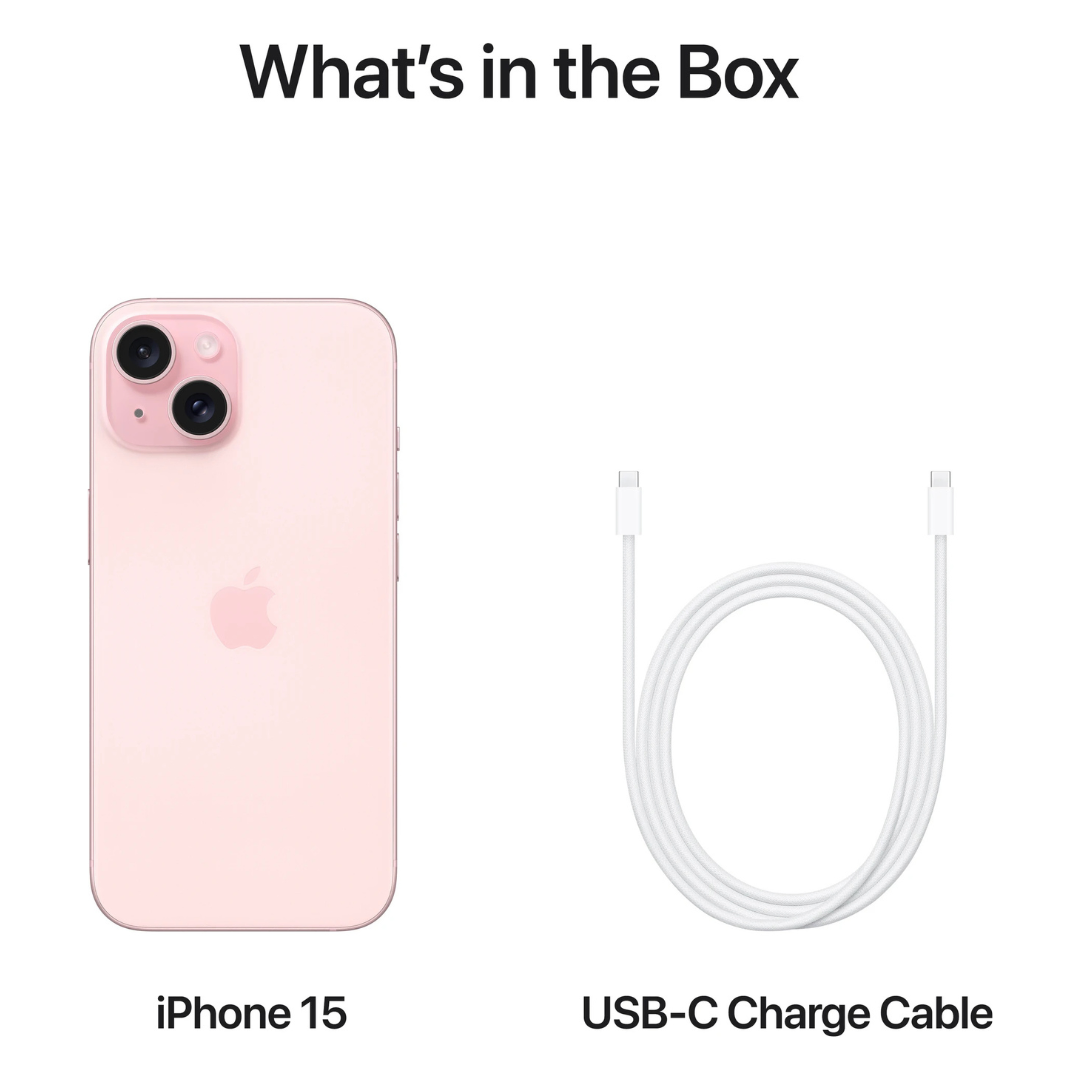 Apple iPhone 15 (Pink, 128 GB) view 6