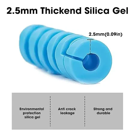 Sounce 25 Pcs Spiral Cable Protectors