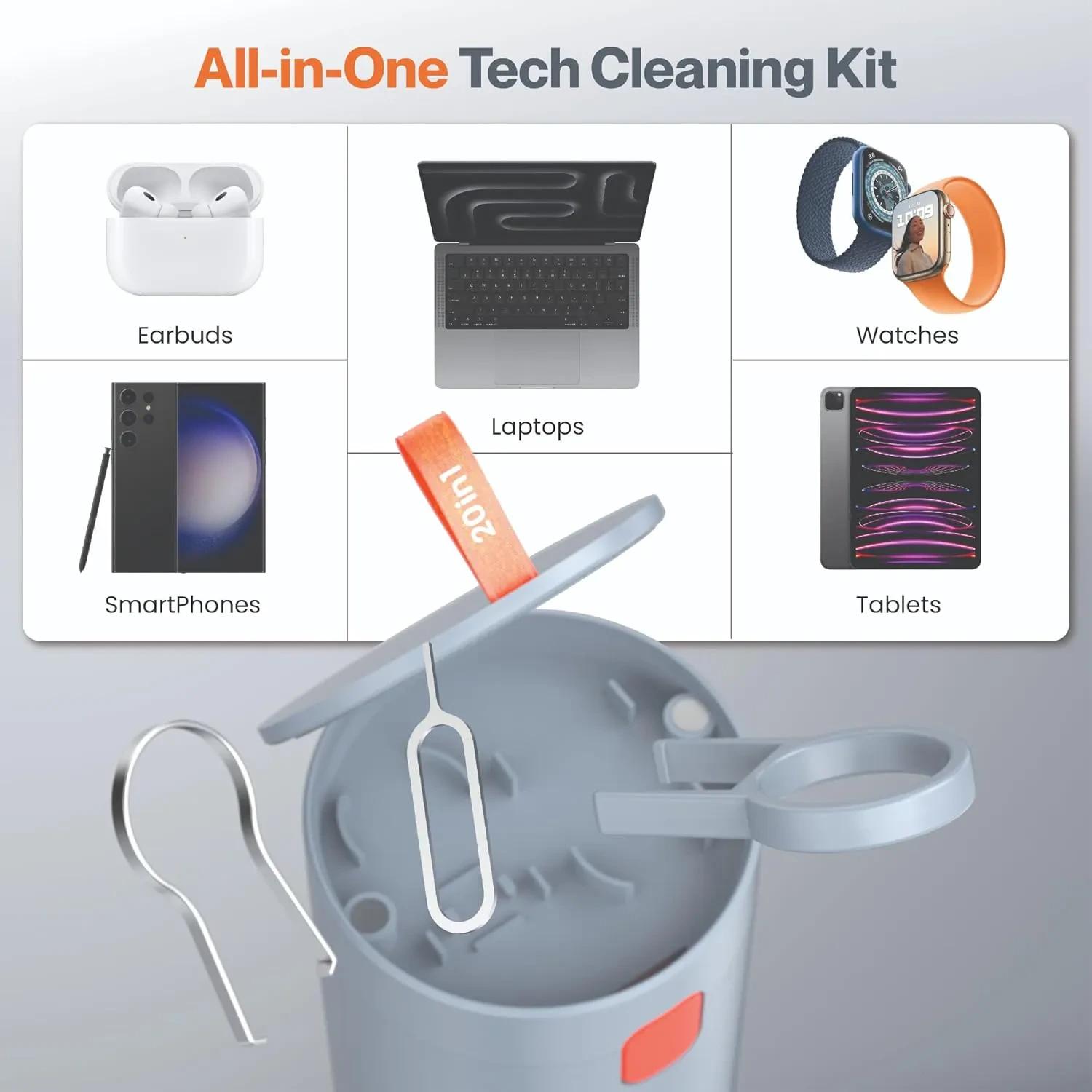 Ambrane 20-in-1 Cleaning Kit