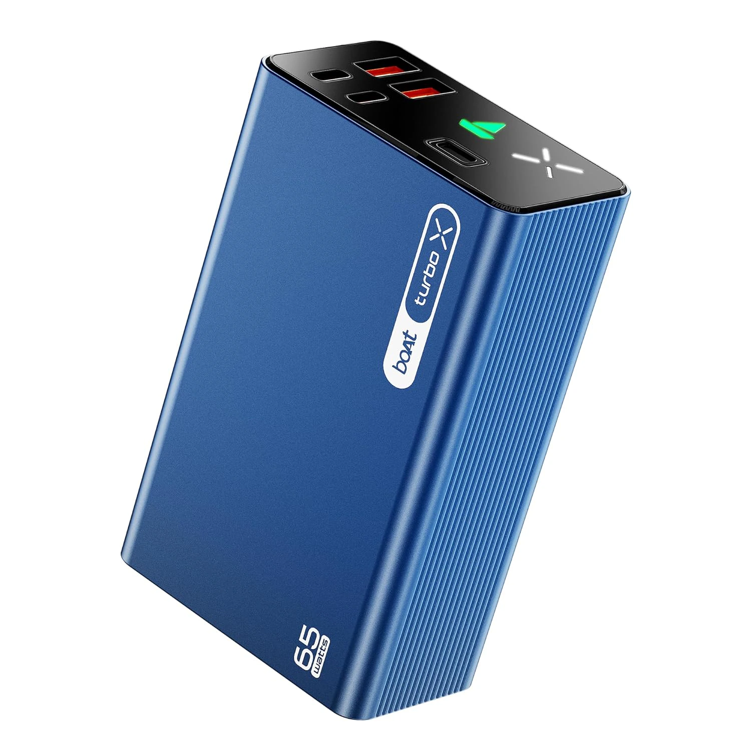 Boat EnergyShroom PB665 Turbo X, 30000mAh Laptop Powerbank w/ 65W Turbo Fast Charging, 100W high-Speed Cable.