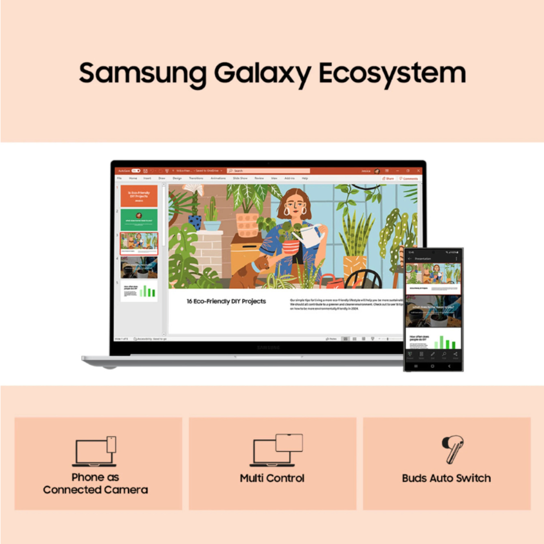 Samsung Galaxy Book4 Metal Intel Core i5 13th Gen 1335U - (16 GB/512 GB SSD/Windows 11 Home) view 4