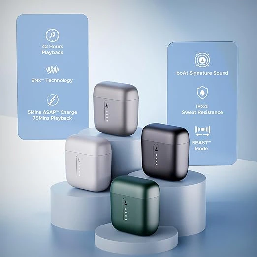 boAt Airdopes 141 Bluetooth Truly Wireless Earbuds view 2