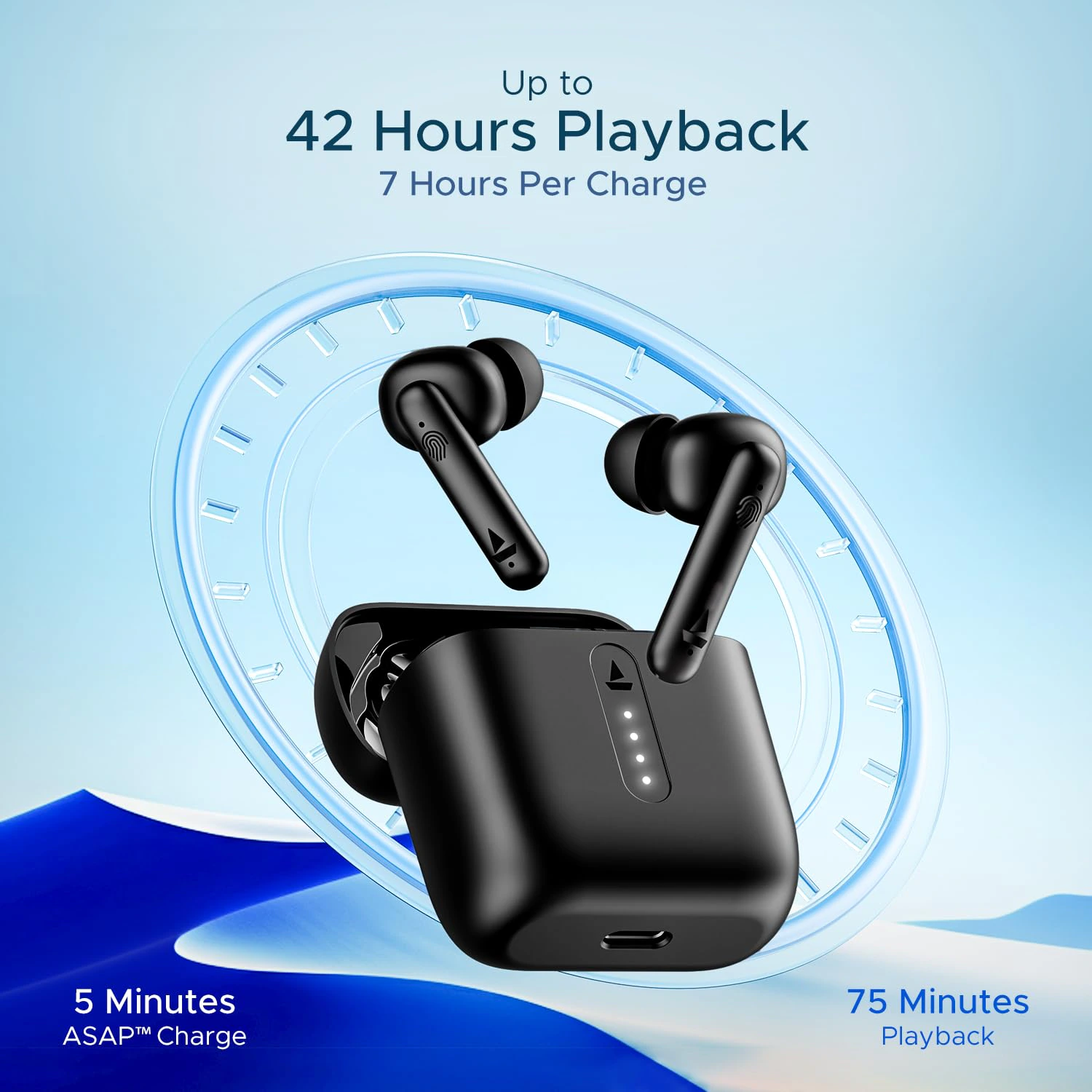 boAt Airdopes 141 Bluetooth Truly Wireless Earbuds view 3