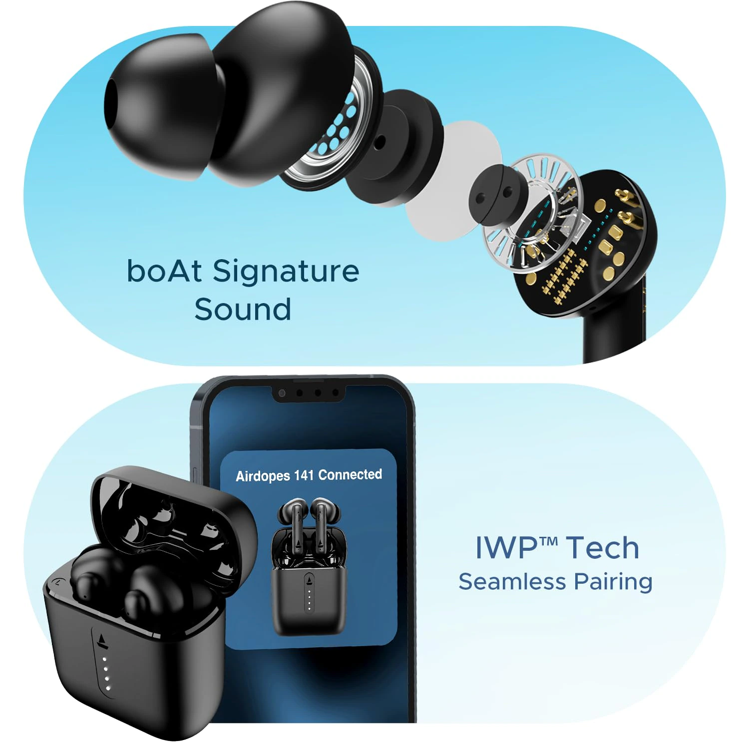 boAt Airdopes 141 Bluetooth Truly Wireless Earbuds view 5
