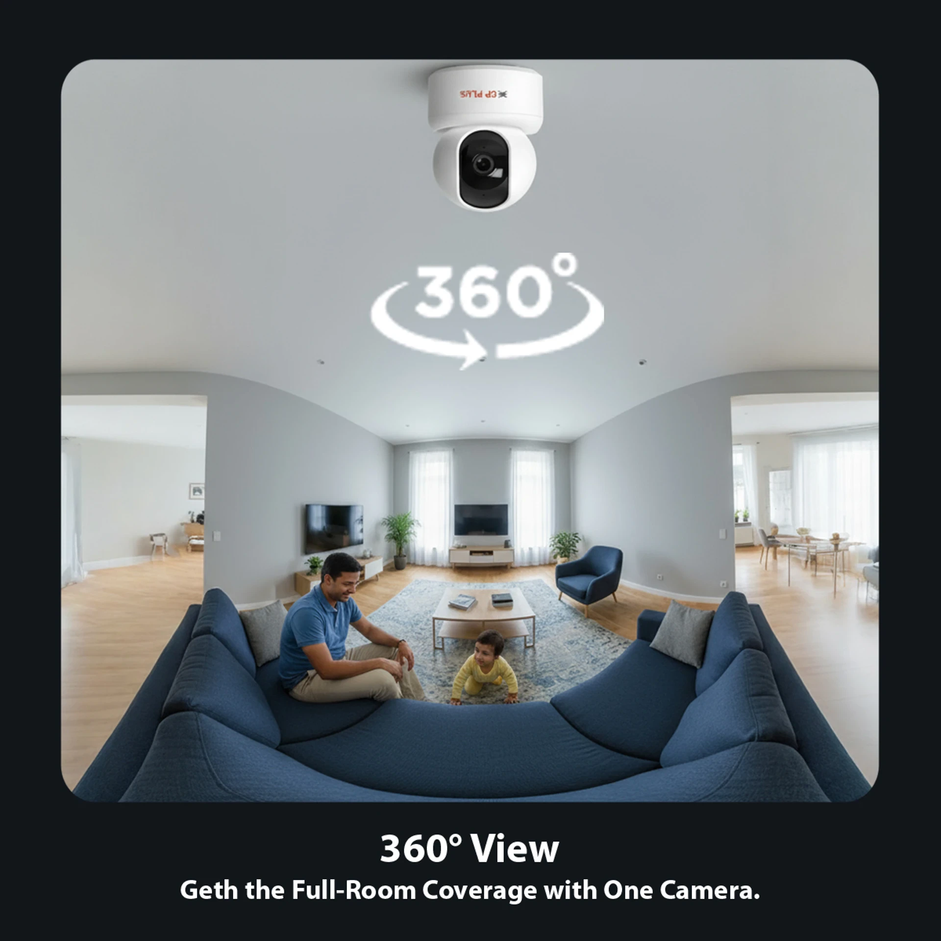 CP PLUS CP-E45Q 4MP | 260 Camera  view 4