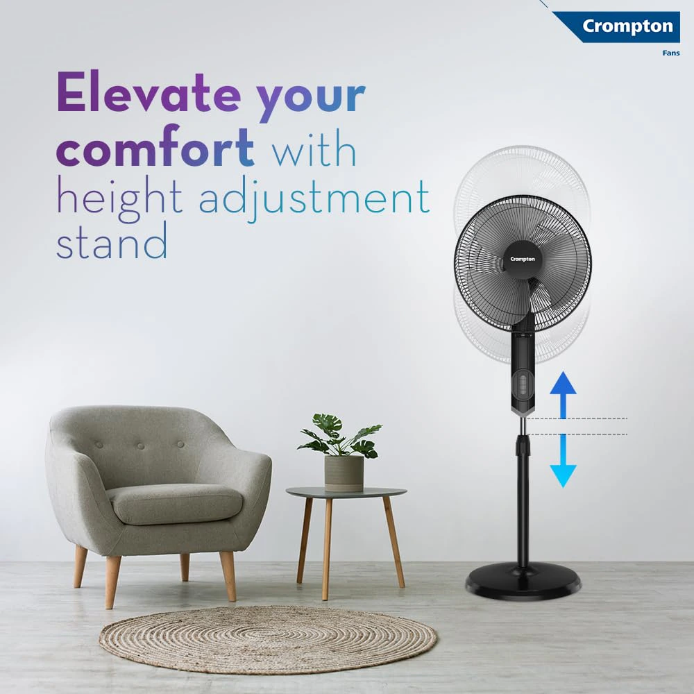 Crompton HISPEED Torpedo EX 400 mm Pedestal Fan | view 3