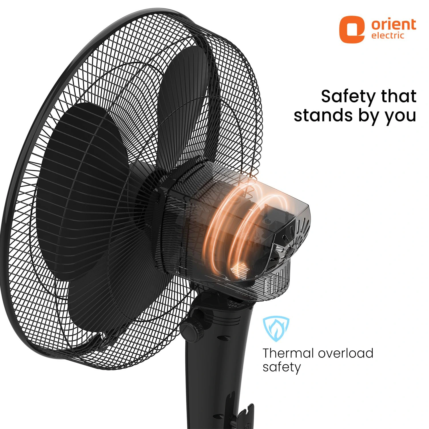Orient Electric Harrier BLDC Stand Fan with Remote | view 9