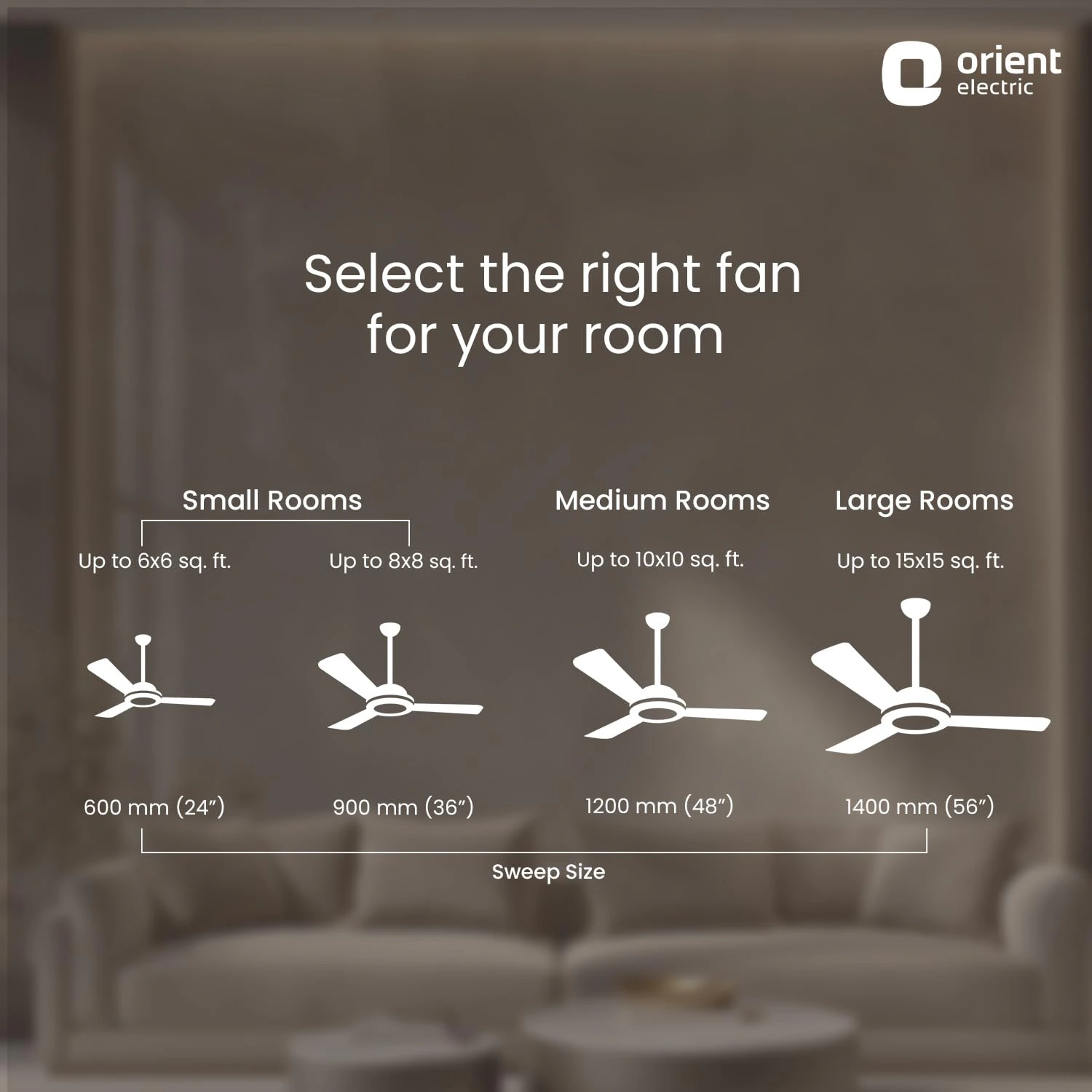 Orient Electric Apex-FX 1200mm Ceiling Fan for Home| view 7