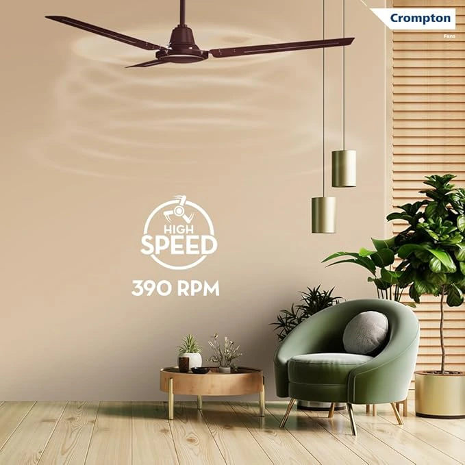 Crompton Surebreeze Sea Sapphira 1200 mm Ceiling Fan for Home view 3