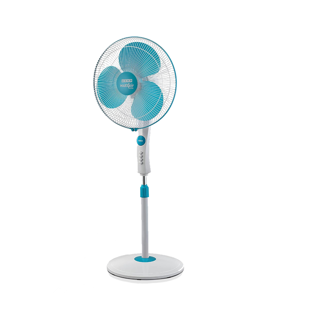 USHA Maxx Air Ultra Pedestal Fan | 400MM Sweep Size | 1350 RPM |