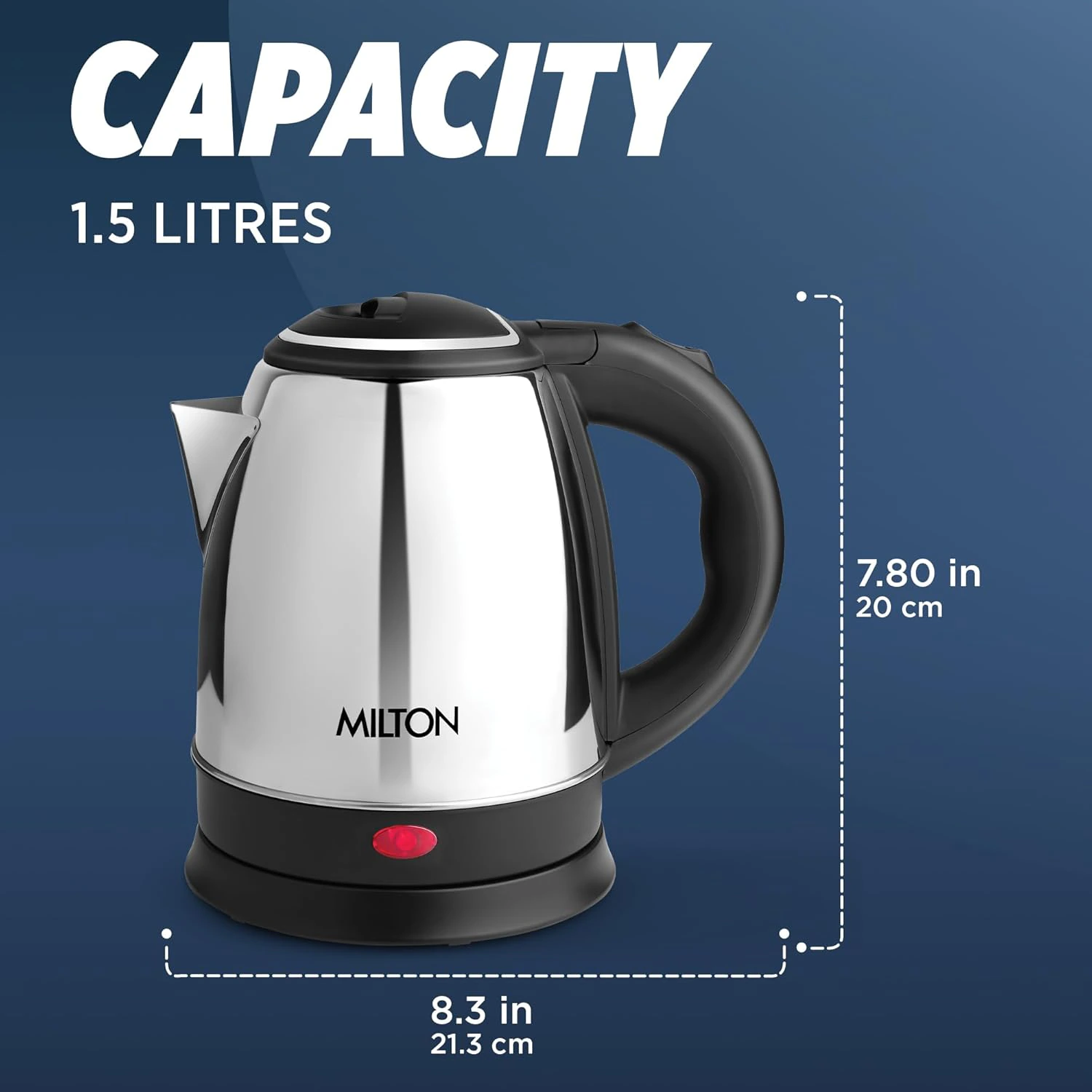Milton Appliances Go Electric Kettle 1.5 Litre I  view 9