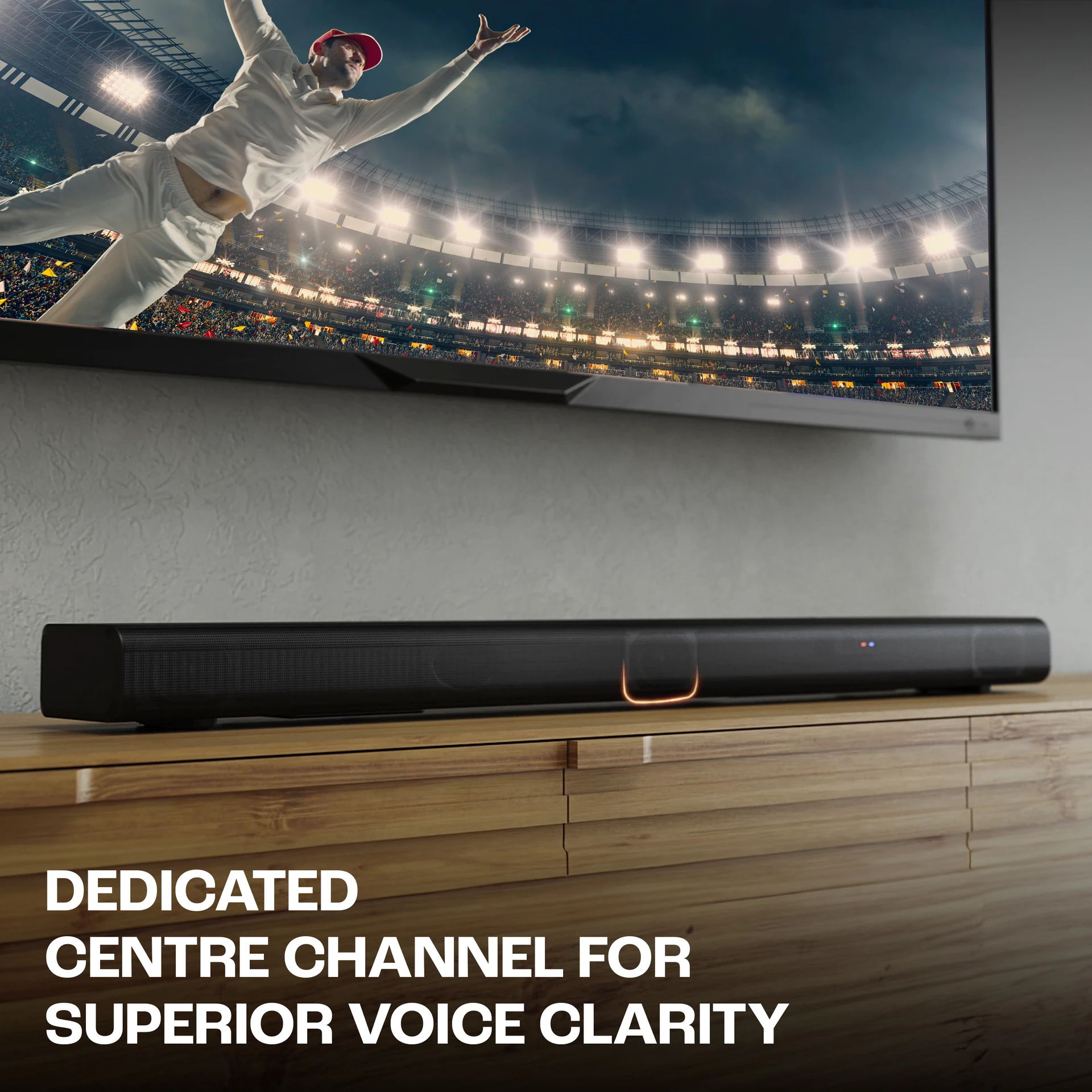 JBL SB510, Dolby Audio with Built-in Subwoofer,HDMI eARC,Bluetooth Connectivity 200 W Bluetooth Soundbar (Black, 3.1 Channel) view 4