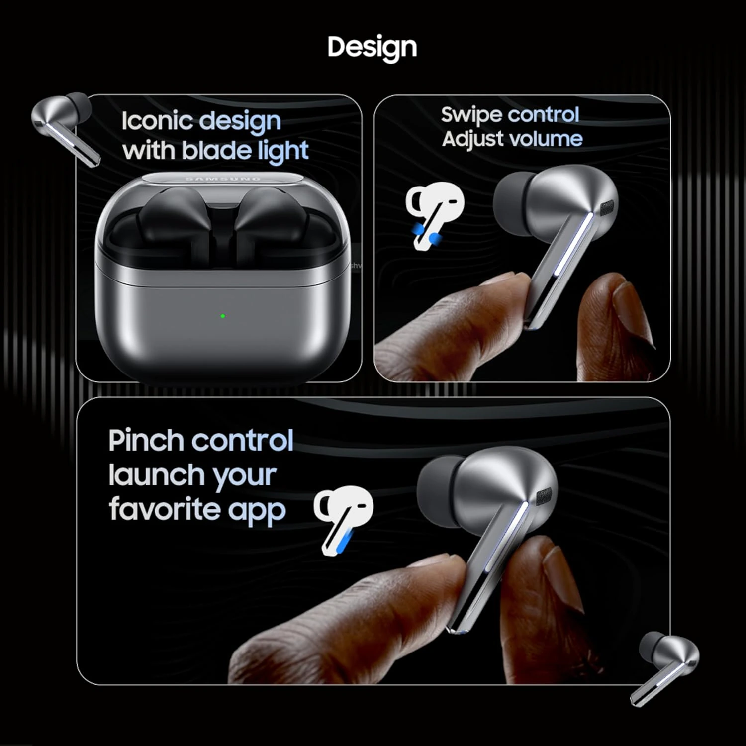 Samsung Galaxy Buds3 Pro True Wireless Earbuds view 6
