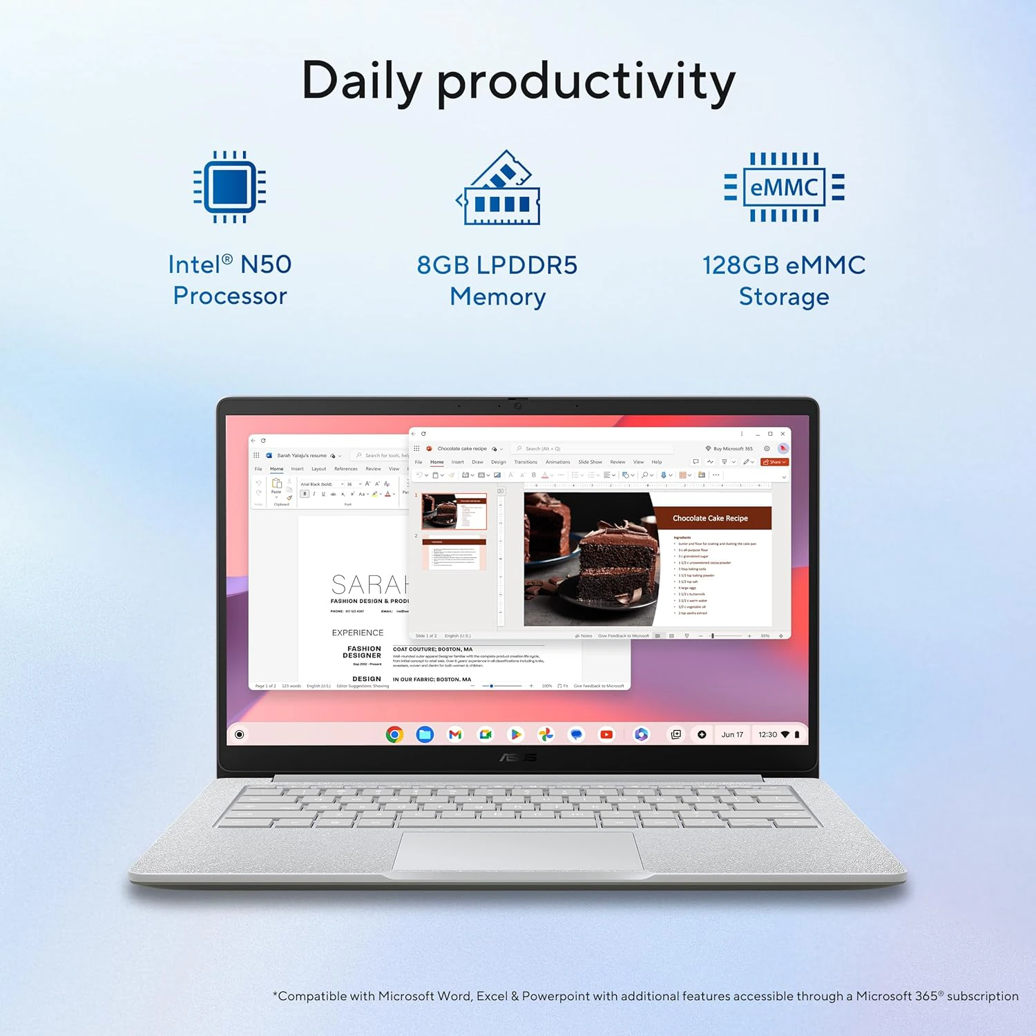 ASUS Chromebook CX1405 (2026), Smartchoice view 5