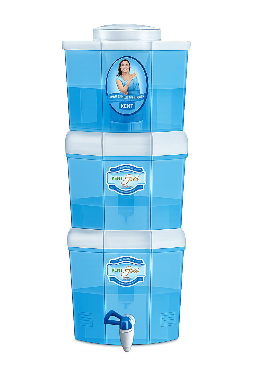 KENT Gold Optima Gravity Water Purifier 