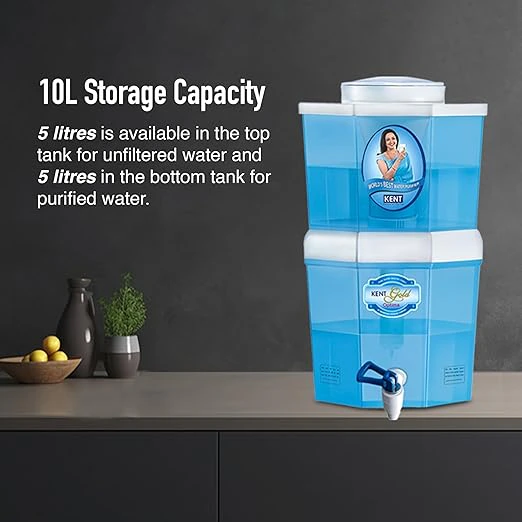 KENT Gold Optima Gravity Water Purifier  view 3