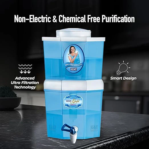 KENT Gold Optima Gravity Water Purifier  view 4