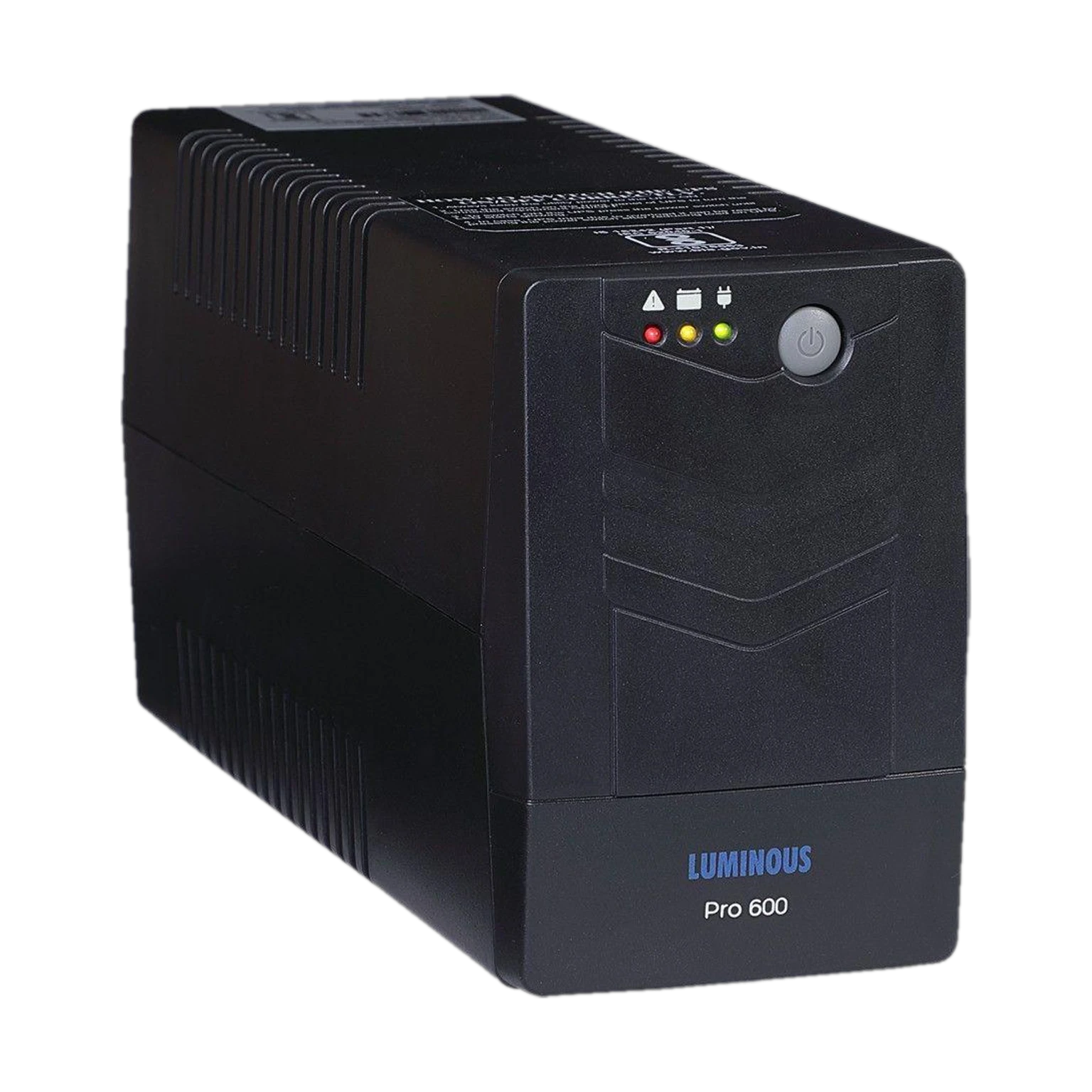 LUMINOUS LB600PRO 600VA UPS -PRO 230 V Tower Model UPS with 3 Outlet Plugs view 2